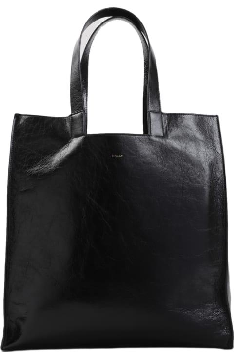 Bally Bags for Men Bally Easy Tote S Tote In Black Leather