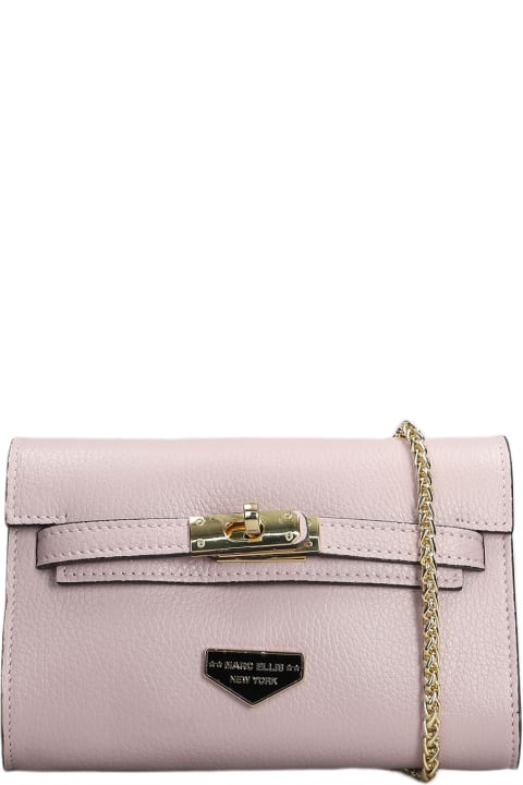 Marc Ellis Shoulder Bags for Women Marc Ellis Rosi Do Shoulder Bag In Rose-pink Leather