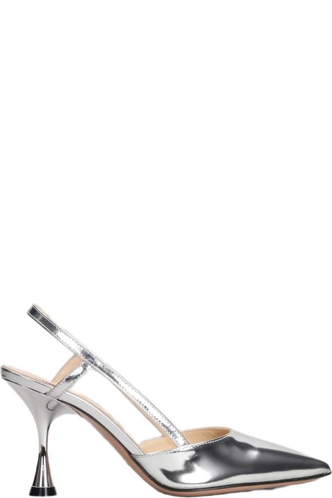 Marc Ellis High-Heeled Shoes for Women Marc Ellis Pumps In Silver Leather