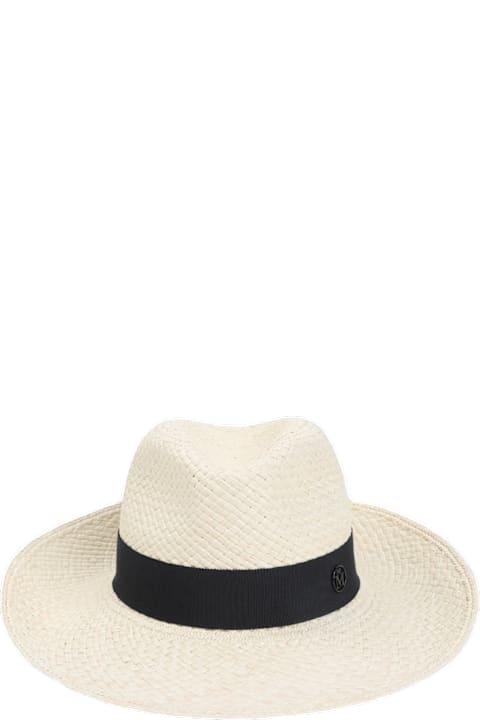 ハット Maison Michel Maison Michel Eric Ribbon On Brisa Hat d0734184be31eb6a4b204840959439