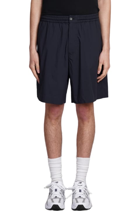 Aspesi for Men Aspesi Bermuda Nemo Shorts In Blue Cotton