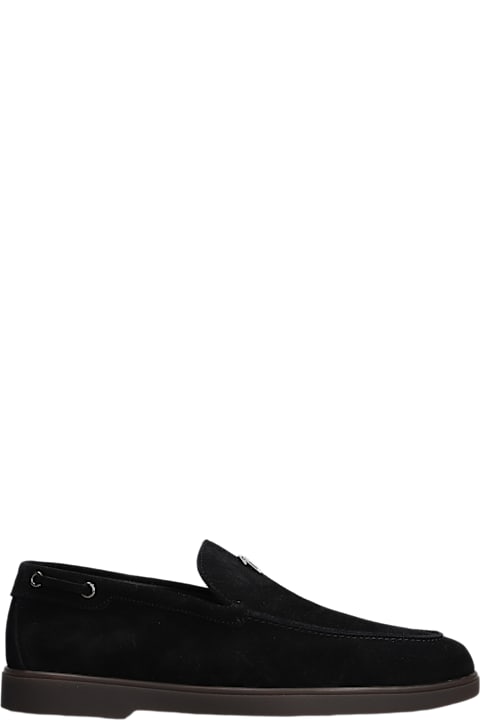 Giuseppe Zanotti for Men Giuseppe Zanotti The Maui Loafers In Black Suede