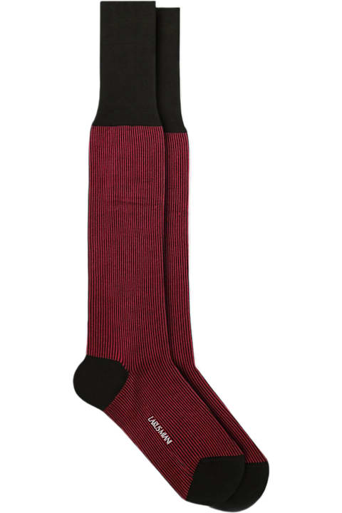 Underwear for Men Larusmiani Striped Socks Socks