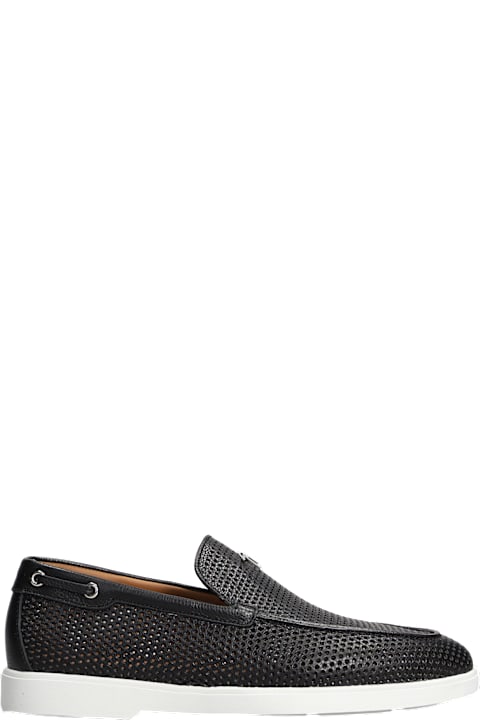 Giuseppe Zanotti for Men Giuseppe Zanotti Jourdain Loafers In Black Leather