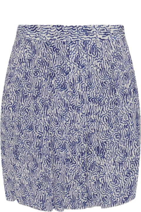 Marant Étoile for Women Marant Étoile Blue Viscose Violaine Skirt