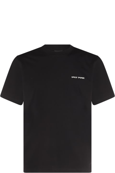 Daily Paper Clothing for Men Daily Paper Black Cotton T-shirt