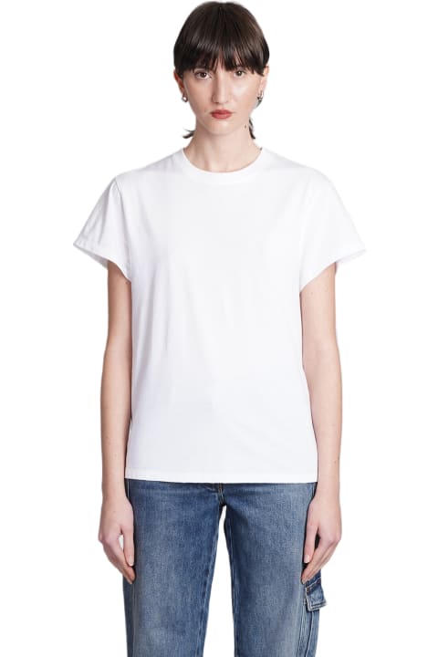 IRO Topwear for Women IRO Tabitha T-shirt In White Cotton