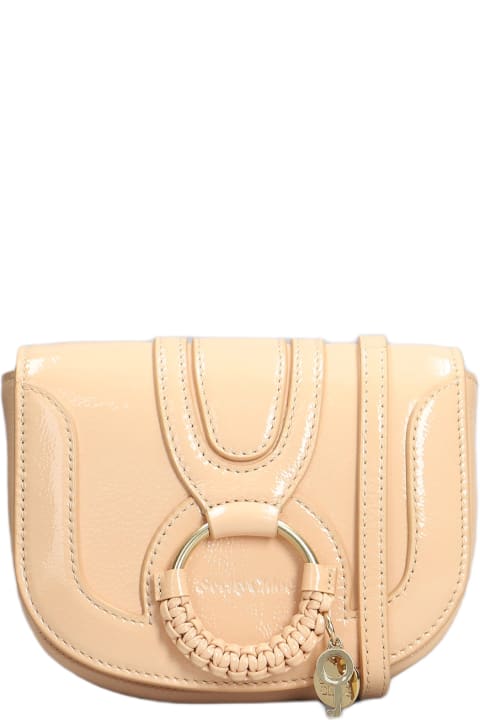 Fashion for Women See by Chloé Hana Shoulder Bag In Beige Leather