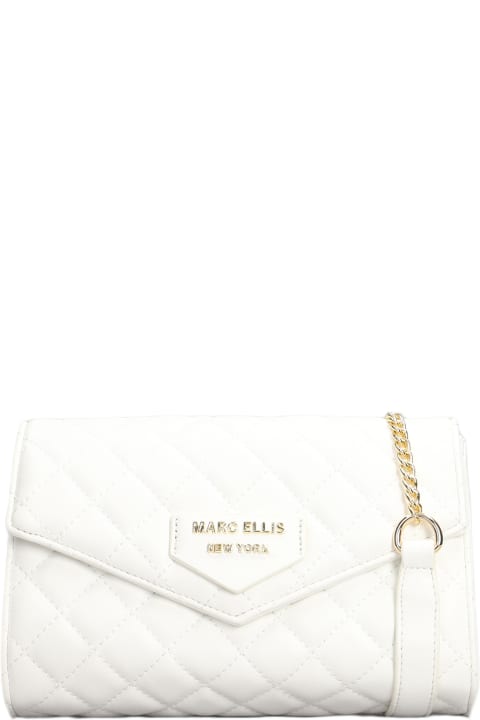 Marc Ellis Shoulder Bags for Women Marc Ellis Leos Shoulder Bag In White Leather