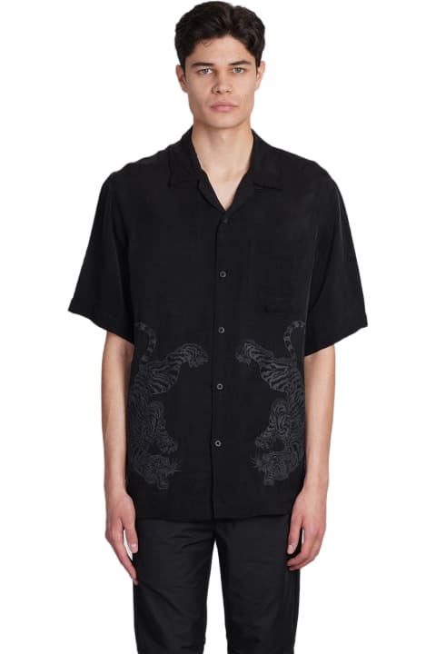 Maharishi Clothing for Men Maharishi Shirt In Black Polyamide Polyester