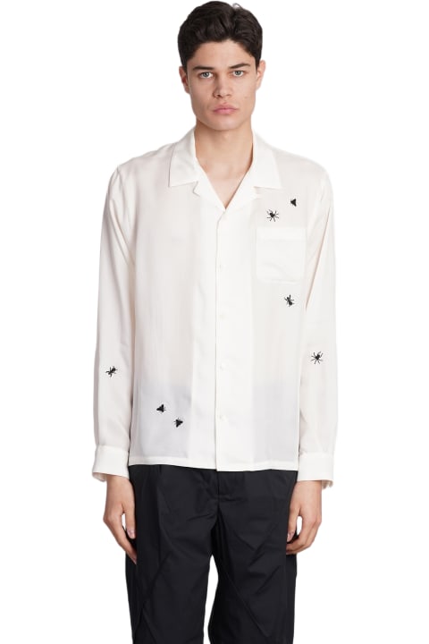 Undercover Jun Takahashi Clothing for Men Undercover Jun Takahashi Shirt In Beige Polyamide Polyester