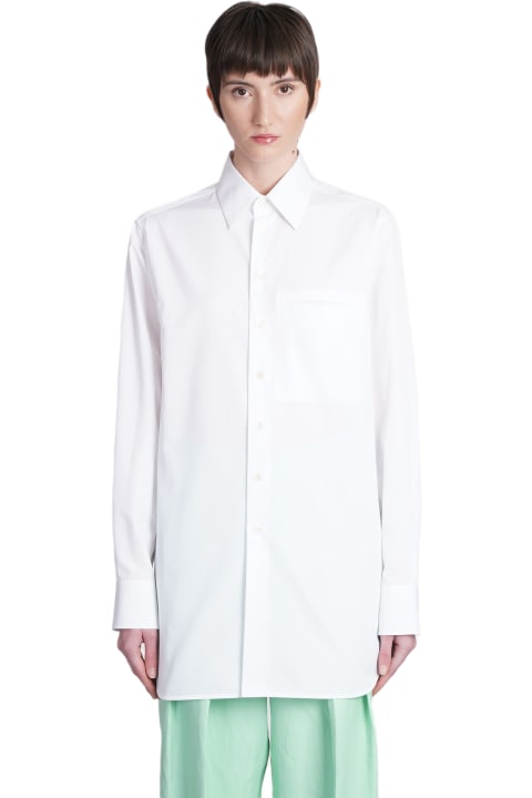 Stella McCartney for Women Stella McCartney Shirt In White Cotton