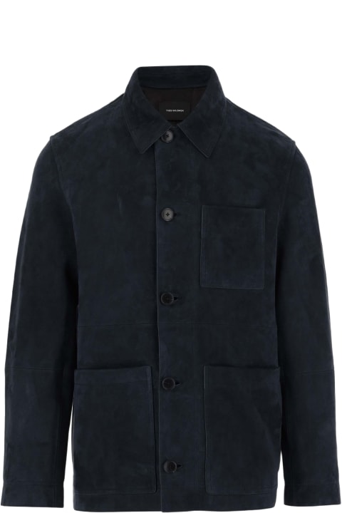 Yves Salomon Coats & Jackets for Men Yves Salomon Suede Jacket