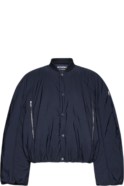 Coats & Jackets for Men Jacquemus Le Bomber Croissant Cotton Jacket