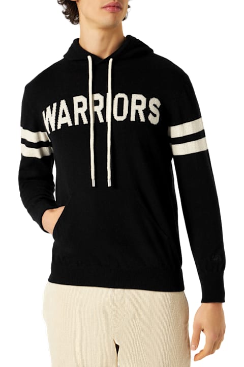 Homeware MC2 Saint Barth Blended Cashmere Hooded Sweater