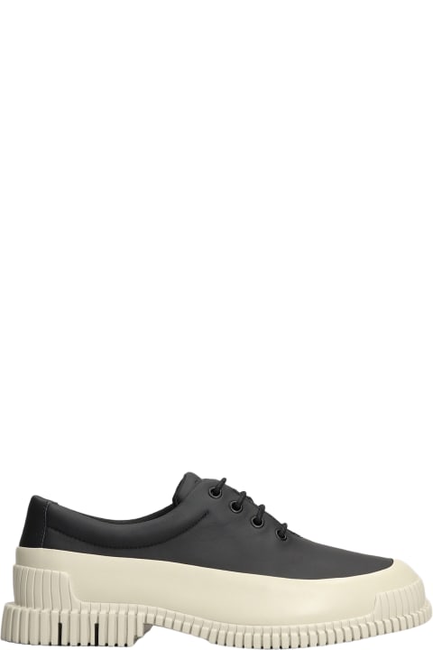 Pix Sneakers In Black Leather