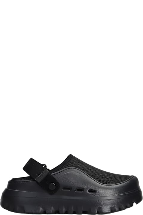 UGG for Kids UGG Peakmod Slipper-mule In Black Rubber/plasic