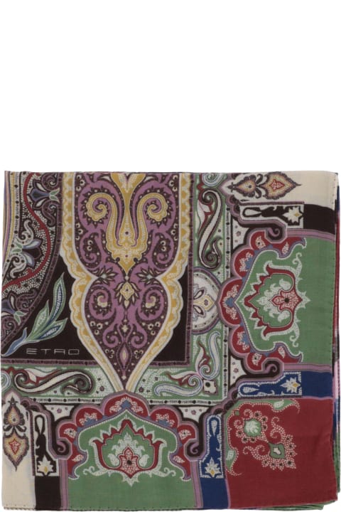 Scarves & Wraps for Women Etro Cashmere And Silk Paisley Shawl