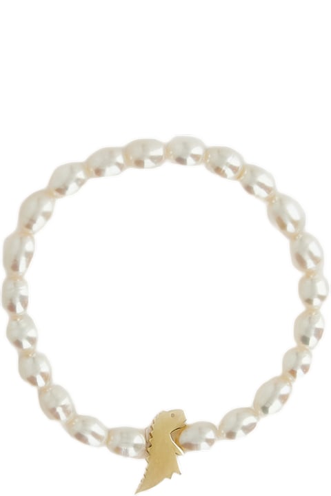 Aliita لـ Kids Aliita Pearl Bracelet Dino Bold