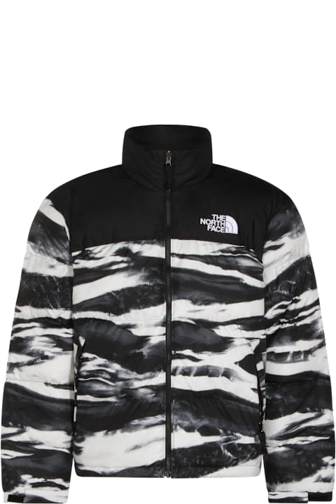 The North Face for Kids The North Face White And Black Down Jacket