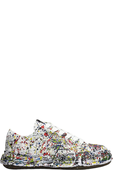 Mihara Yasuhiro Sneakers for Men Mihara Yasuhiro Peterson 23 Sneakers In White Cotton