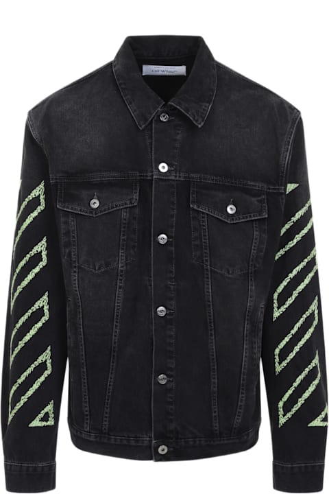 Off-White معاطف وجواكت لـ القسم الرجالي Off-White 'diag Arr' Jacket
