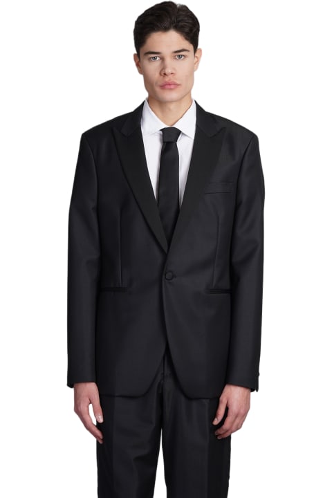 PT Torino Suits for Men PT Torino Dress In Black Wool