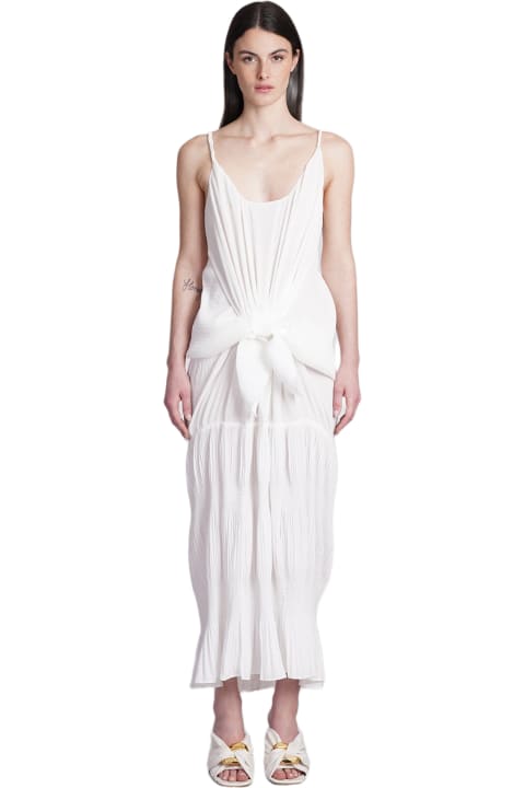 ウィメンズ J.W. Andersonのワンピース＆ドレス J.W. Anderson Dress In White Polyester