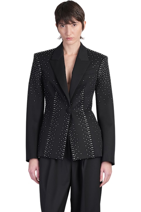 The Attico Coats & Jackets for Women The Attico Blazer In Black Wool