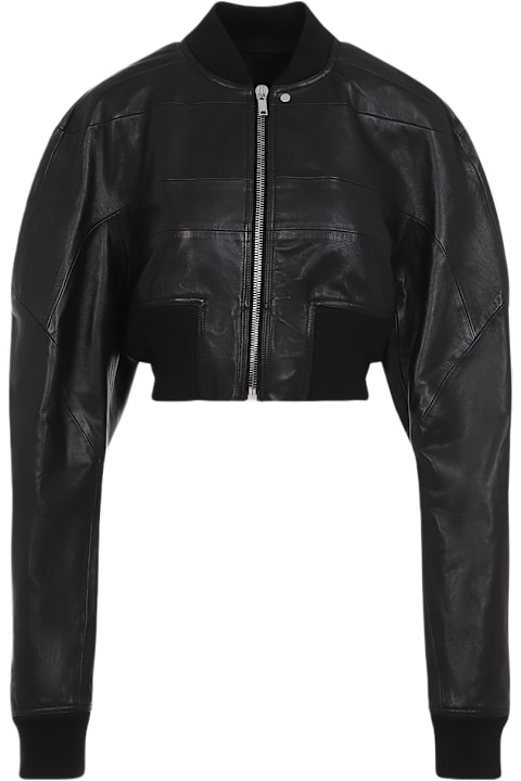 Rick Owens Sale for Women Rick Owens Girdered Cropped Bomber Jacket