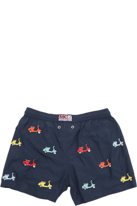 MC2 Saint Barth Swimwear for Baby Boys MC2 Saint Barth Embroidered Ultralight Swim Short