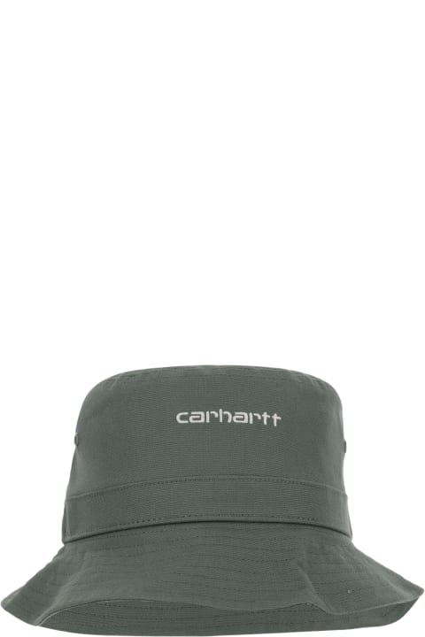 Carhartt Hats for Men Carhartt Canvas Bucket Hat With Logo
