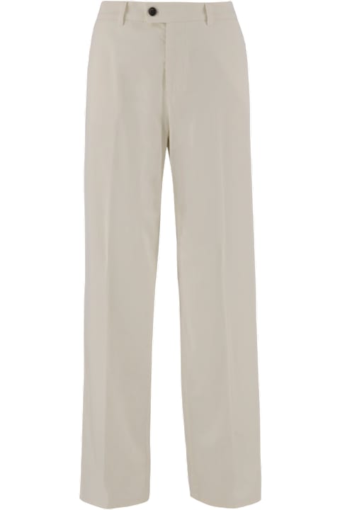 Berwich Pants & Shorts for Women Berwich Stretch Cotton Silk Pants