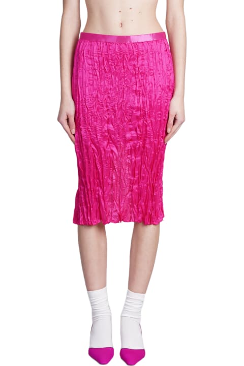 Topwear Sale for Women Acne Studios Skirt In Fuxia Viscose