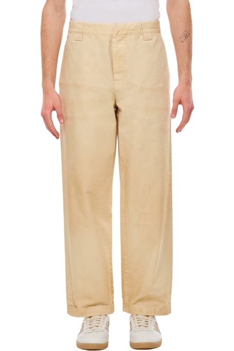 Golden Goose Pants for Men Golden Goose Cotton Chino Skate Trousers