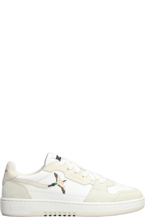 Homeware Axel Arigato Dice Lo Bee Bird Sneakers In White Leather