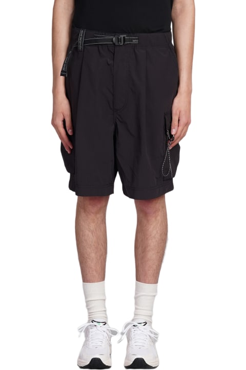 And Wander Pants for Men And Wander Shorts In Black Nylon