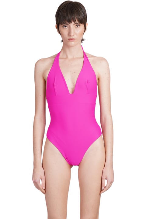 Swimwear for Women MC2 Saint Barth Marylin Beachwear In Fuxia Polyamide