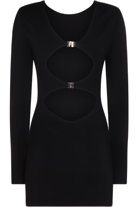 Rotate by Birger Christensen for Women Rotate by Birger Christensen Black Viscose Blend Dress