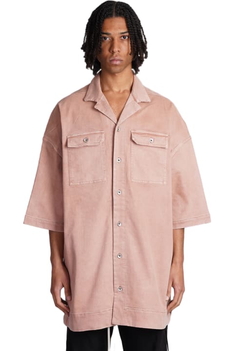 Fashion for Men DRKSHDW Magnum Tommy Shirt Shirt In Rose-pink Cotton