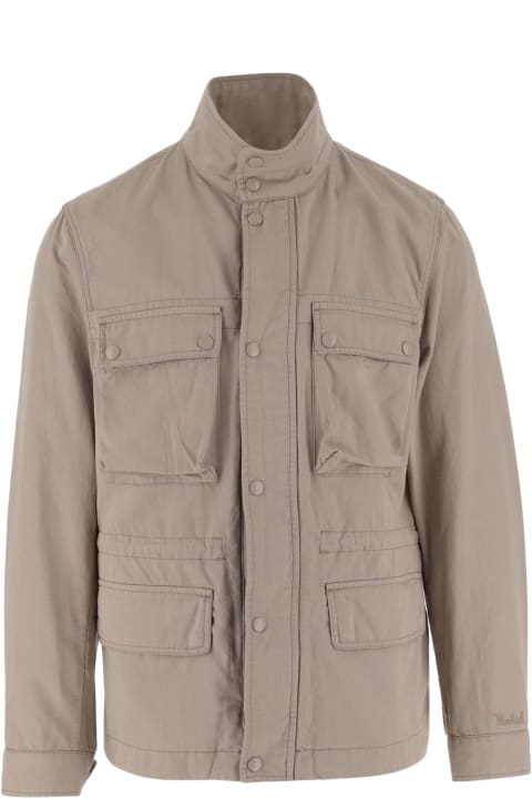 Woolrich Coats & Jackets for Men Woolrich Field Pattern Shirt Jacket