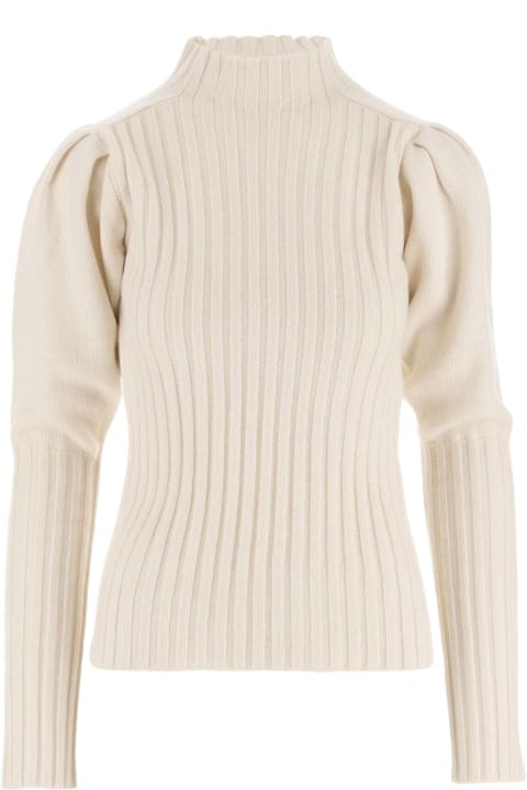 Chloé for Women Chloé Cashmere Sweater With Balloon Sleeves