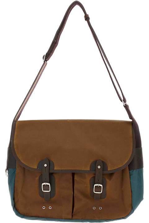 Barbour Ba X Paul Smith Wax Tarras Bag