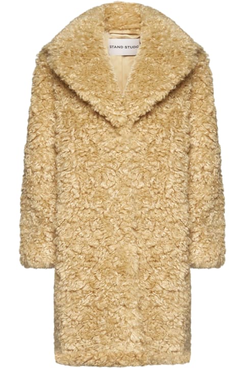 Fashion for Women STAND STUDIO Camille Faux Shearling Coat