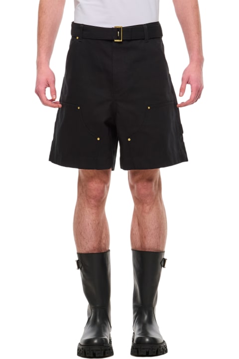 Sacai Pants for Men Sacai Sacai X Carhartt Wip Cotton Shorts