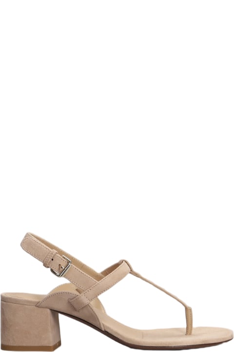 Relac Shoes for Women Relac Sandals In Beige Suede