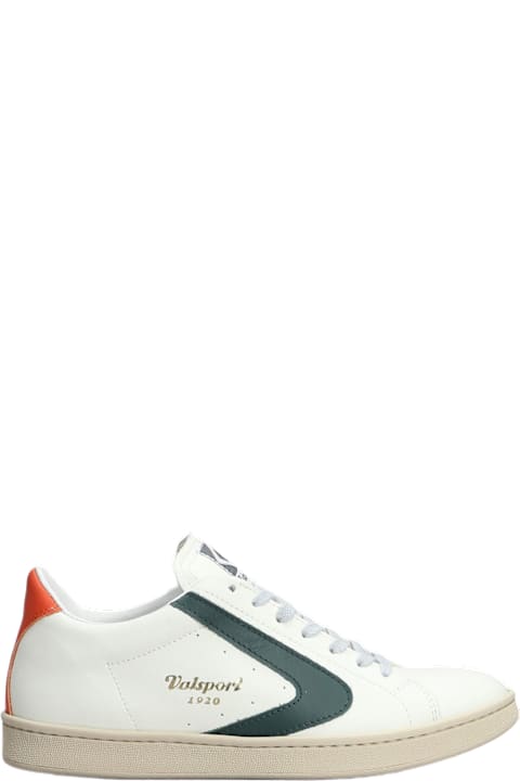Valsport Sneakers for Men Valsport Tournament Sneakers In White Leather