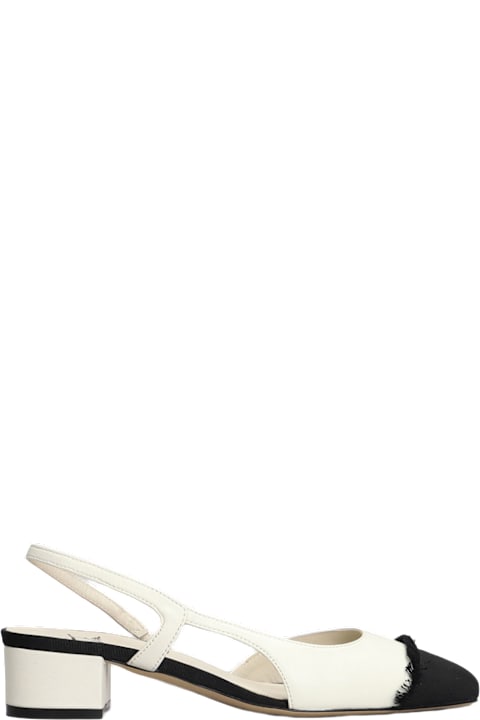 Roberto Festa for Women Roberto Festa Acanto Pumps In Beige Leather