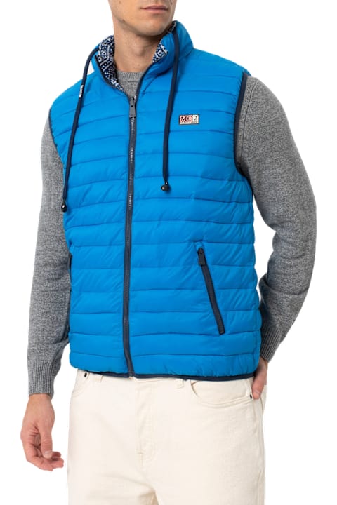Homeware MC2 Saint Barth Man Bluette Padded Vest Aspen