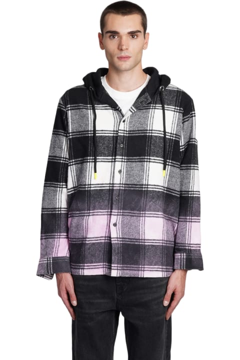Barrow for Men Barrow Flannel Shirt With Hood And Checked Pattern